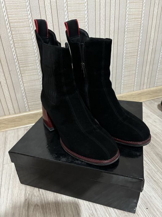 Зимняя обувь на каблуке