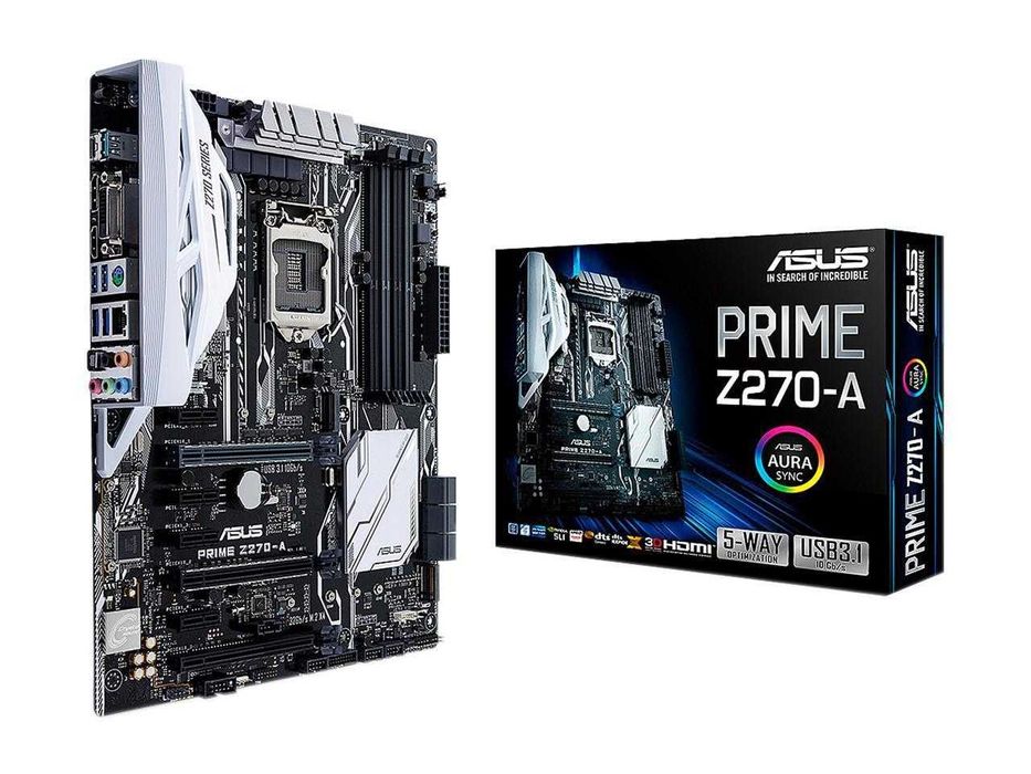 Дъно Дънна платка ASUS PRIME Z270-A Z270 1151 DDR4 OVERCLOCK
