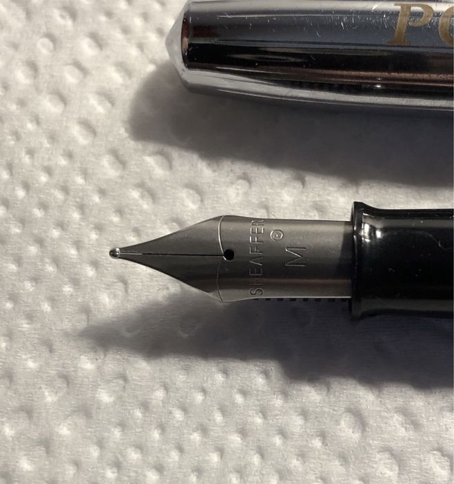 Stilou Sheaffer USA si metalic placat cu lemn