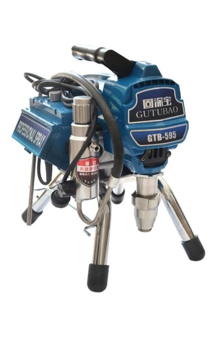 Краскопульт безвоздушный электрический окрасочный аппарат для покраски