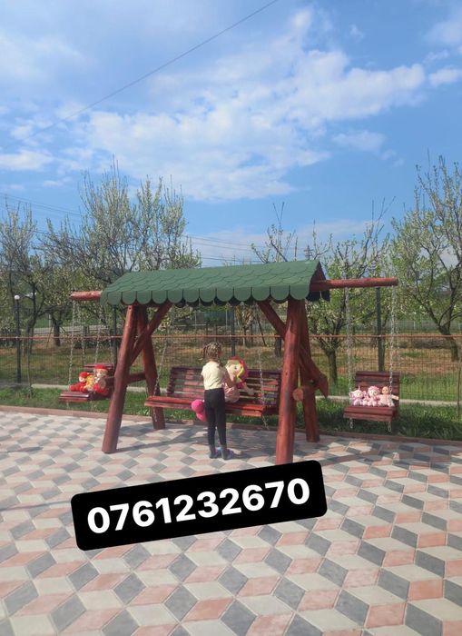 Leagăne mese și băncuțe pentru gradina