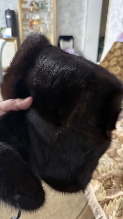 Ушанка шапка норковый