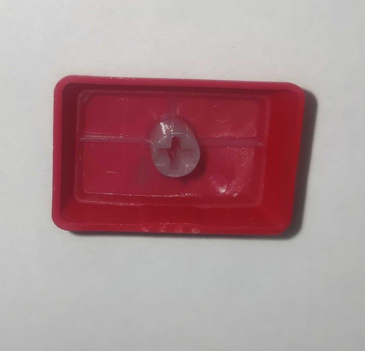 Set Keycaps Taste roz-alb double shot PBT si set incomplet