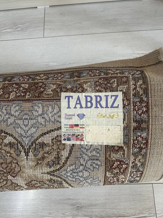 Плотный тяжёлый ковёр Tabriz (Diamond Carpet) 3х4 м