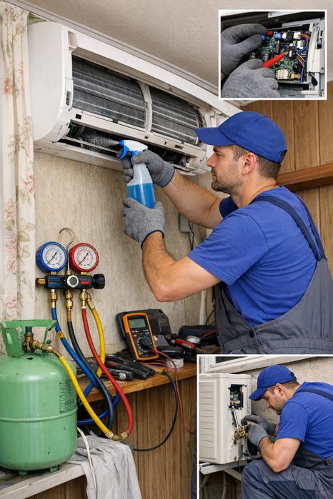 Кондиционер установка ремонт