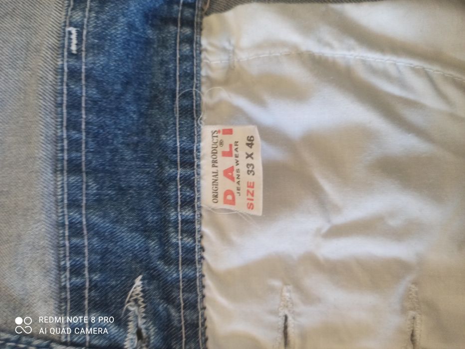 Дамски гащеризон, Деним