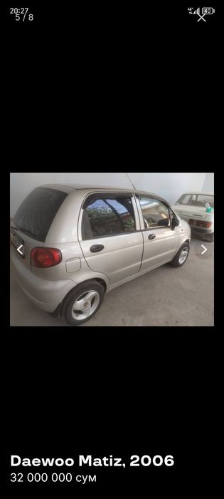 Matiz 2006. Metan gaz