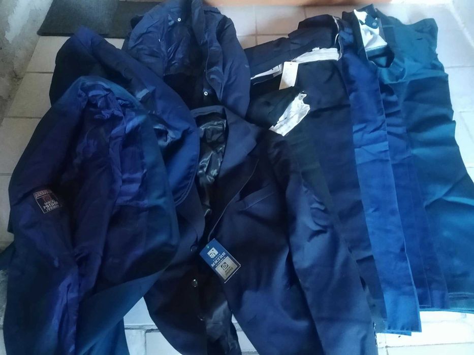 Кожена шуба и работни дрехи