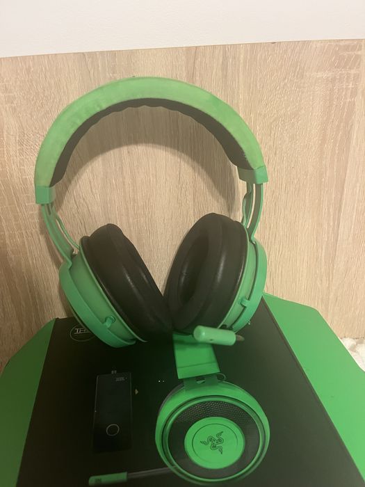 Casti cu microfon Razer Opus X - Green - Active Noise Cancellation