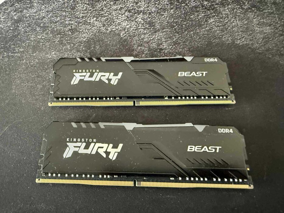 32GB RAM HyperX DDR4 Fury (два kit-a)