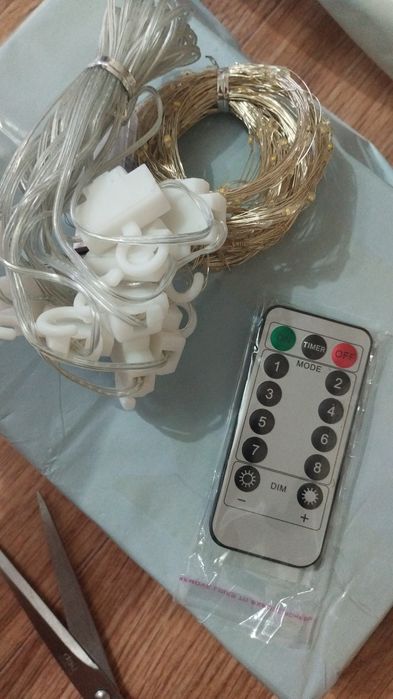 Продам новогодние герлянды штора