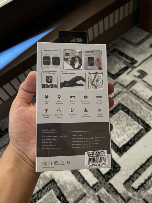 7MILLIARD Series 11 AMOLED Smart Watch