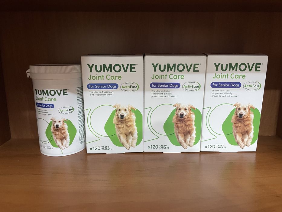 YuMOVE Joint Care за възрастни кучета – 3x120 + 240 таблетки