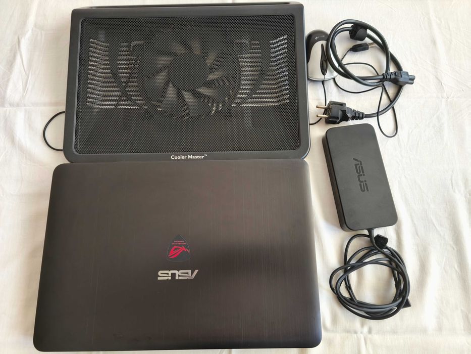 ASUS ROG G551JW Комплект – i7 / 8GB / SSD+HDD / GTX 960M + ПОДАРЪК Охлаждаща Подложка, Мишка и Оригинална Кутия