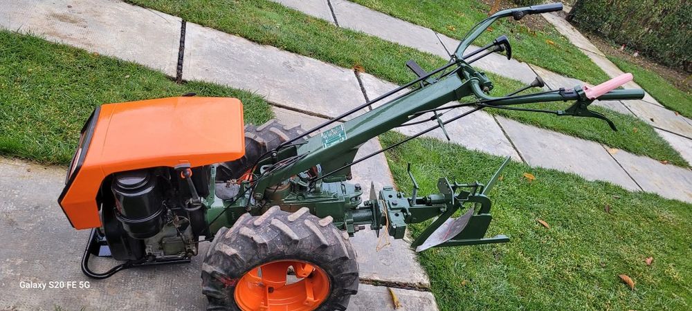 Motocultor Goldoni special 140 motor lombadini, remorca 4x4, freza
