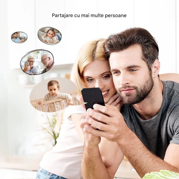 Camera de supraveghere cu monitor pentru copii Baby camera Babyfun