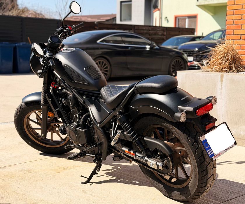 HONDA REBEL CMX 500, FOP, 2025, 1200km, NOUA