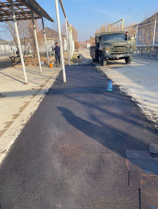 Укладка Асфальта-Брусчатки