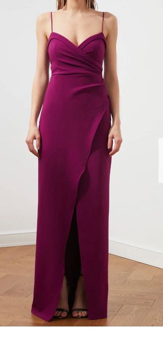 Дълга рокля с цепка