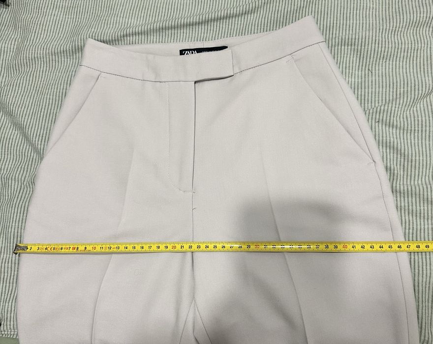 Pantaloni Zara office xs crem