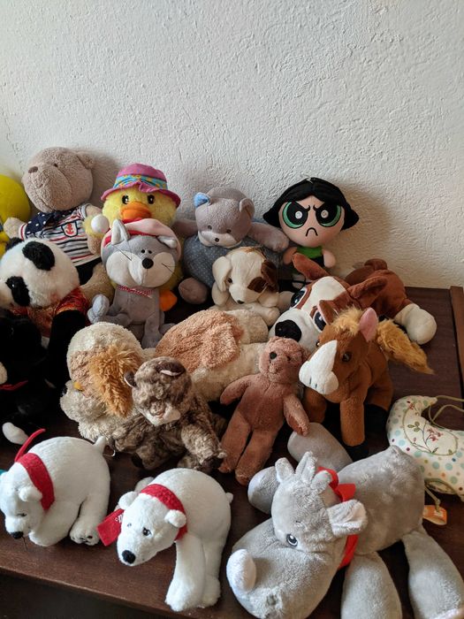 Плюшени играчки по 6 лева за 1 брой