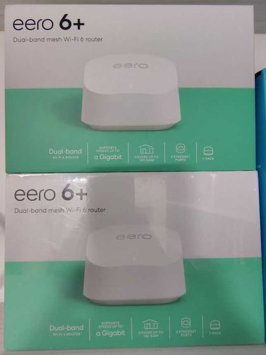 Router Mesh WiFi eero 6+ cu suport Zigbee