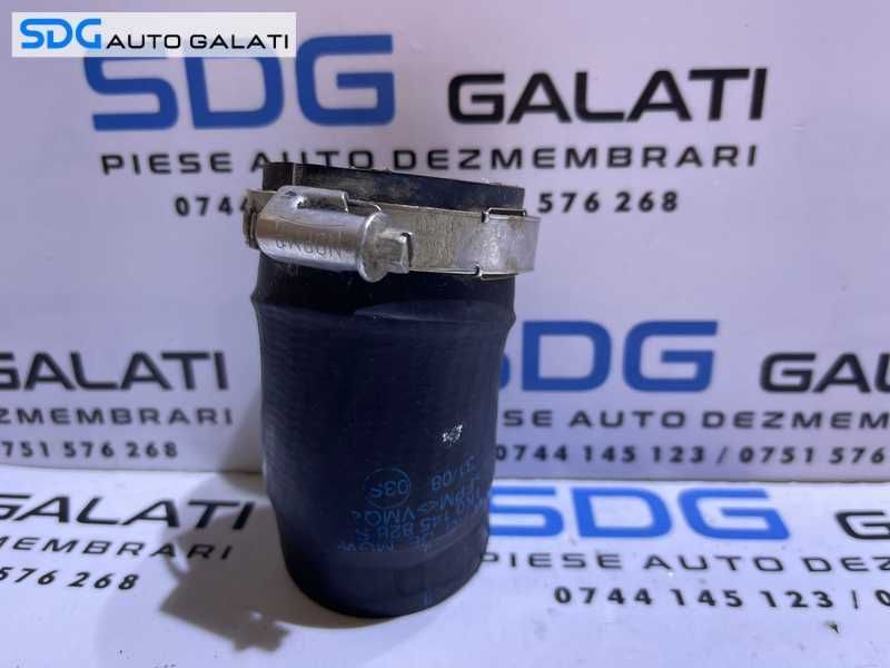 Furtun Presiune Aer Radiator Intercooler Turbo Turbina Turbosuflanta VW Golf 6 2.0 TDI CBAA CBAB CBDA CBDB CBDC CBBB CJAA 2009 - 2011 Cod 1K0145828S [D0221]