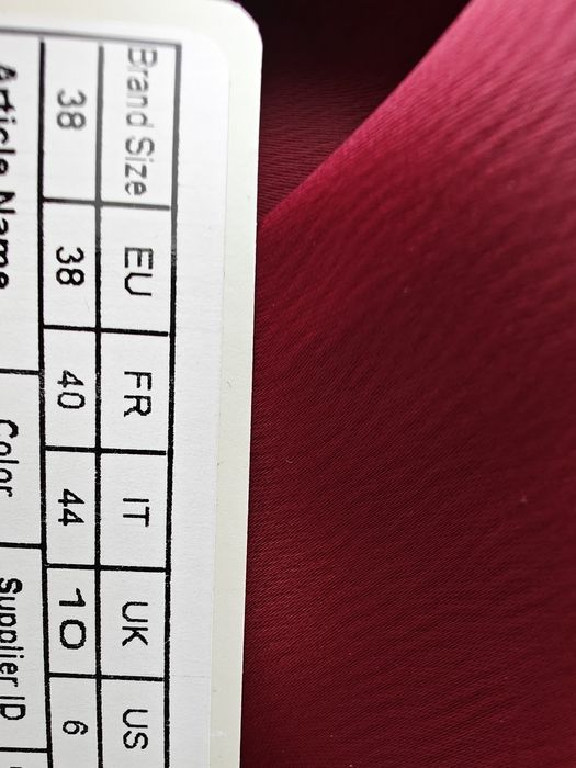 Rochie roșie lunga 38