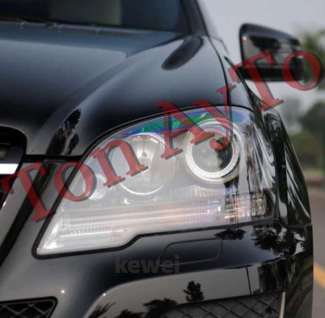 Стъкла Капаци ML W164 LCI 2009 - 2011 Mercedes Стъкла Фарове