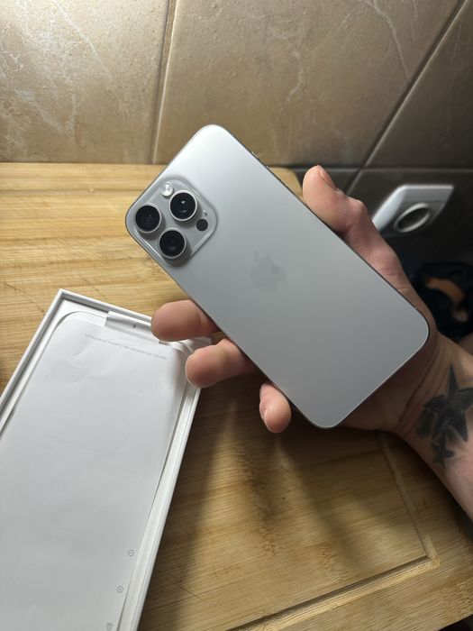 Iphone 15 pro max 256 gb 91% Перфектен Бартер