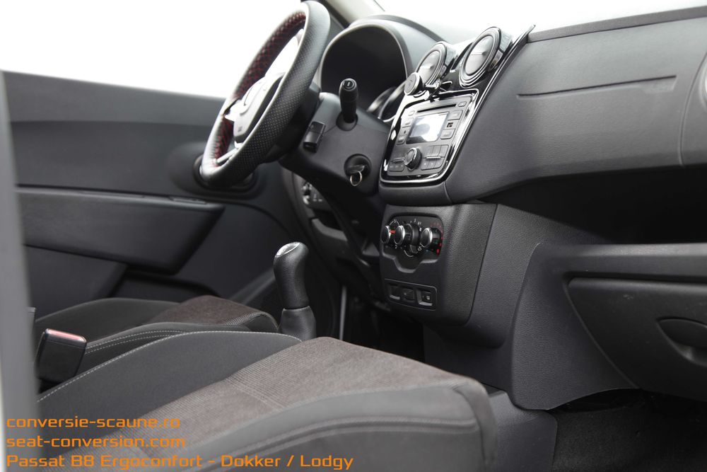 Sistem adaptare scaune de Passat B8 pe Lodgy Dokker