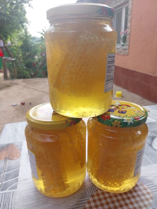 Miere 100% bio neprocesata stupina proprie