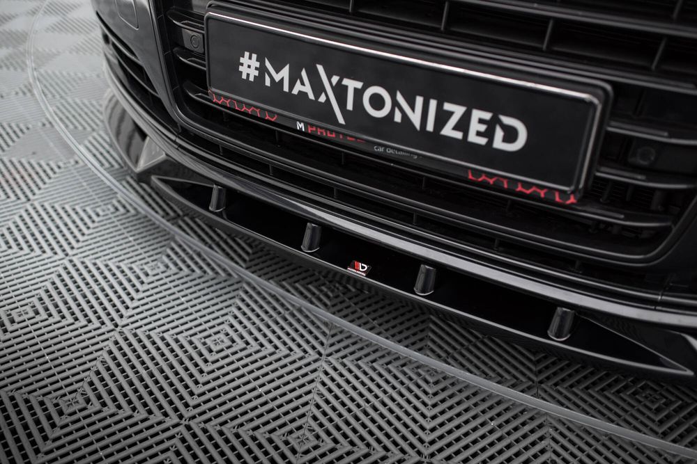 Спойлер за предна броня Maxton design за Audi A8 D4 (2013-2017)