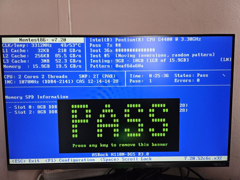 Kit RAM 2x 8GB DDR4 3200Mhz Kingston FURY RGB