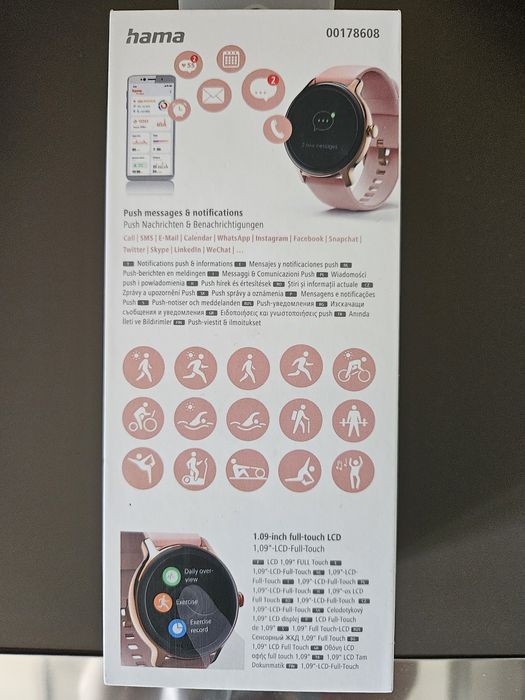 HAMA Fit Watch 4910 смарт часовник