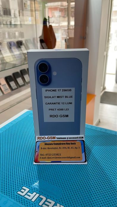 Iphone 17 256gb Sigilat/Neverlock/Garantie