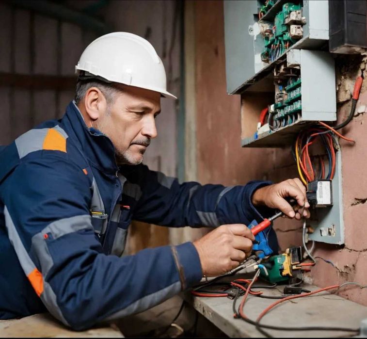 Электрик недорого. Установка и ремонт распределительного щита.