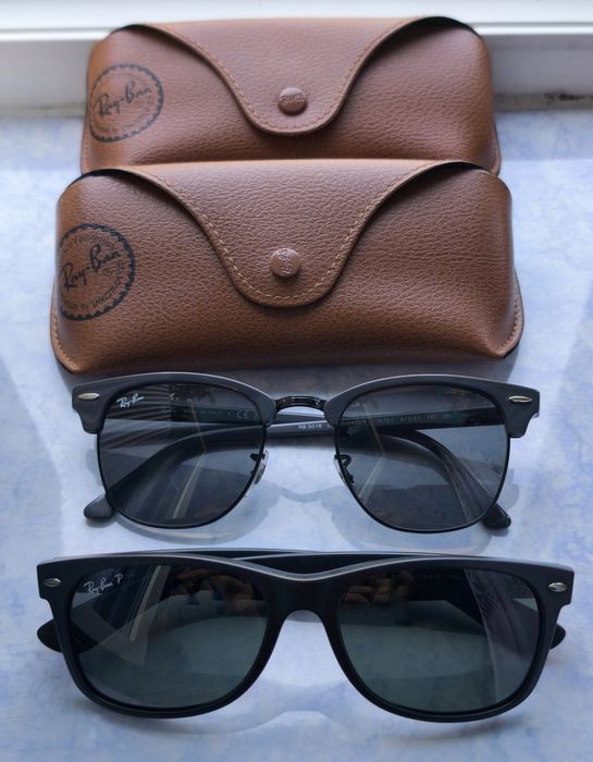 Pachet ochelari de soare Ray Ban New Wayfarer, Clubmaster