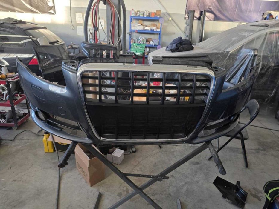 Предна броня Audi A4 B7 S-line с отвори за пръскалки