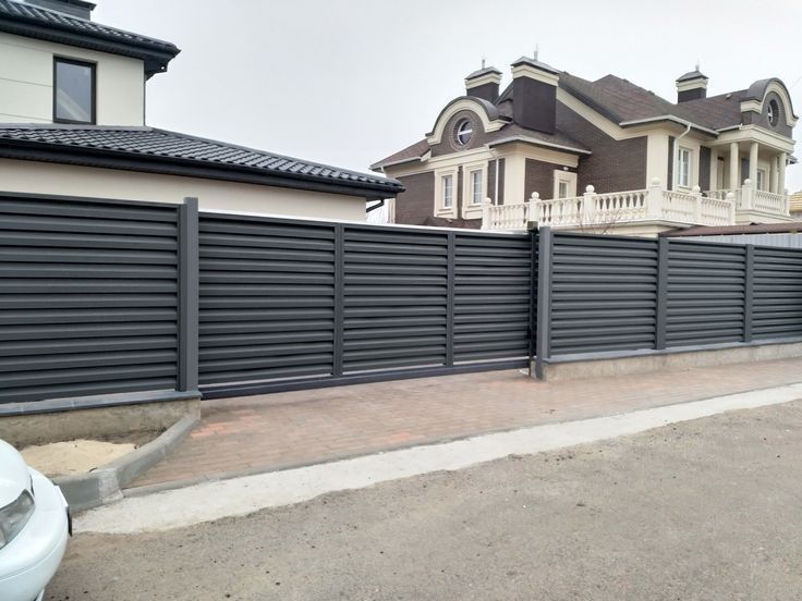 Забор и ворото   Жалюзи