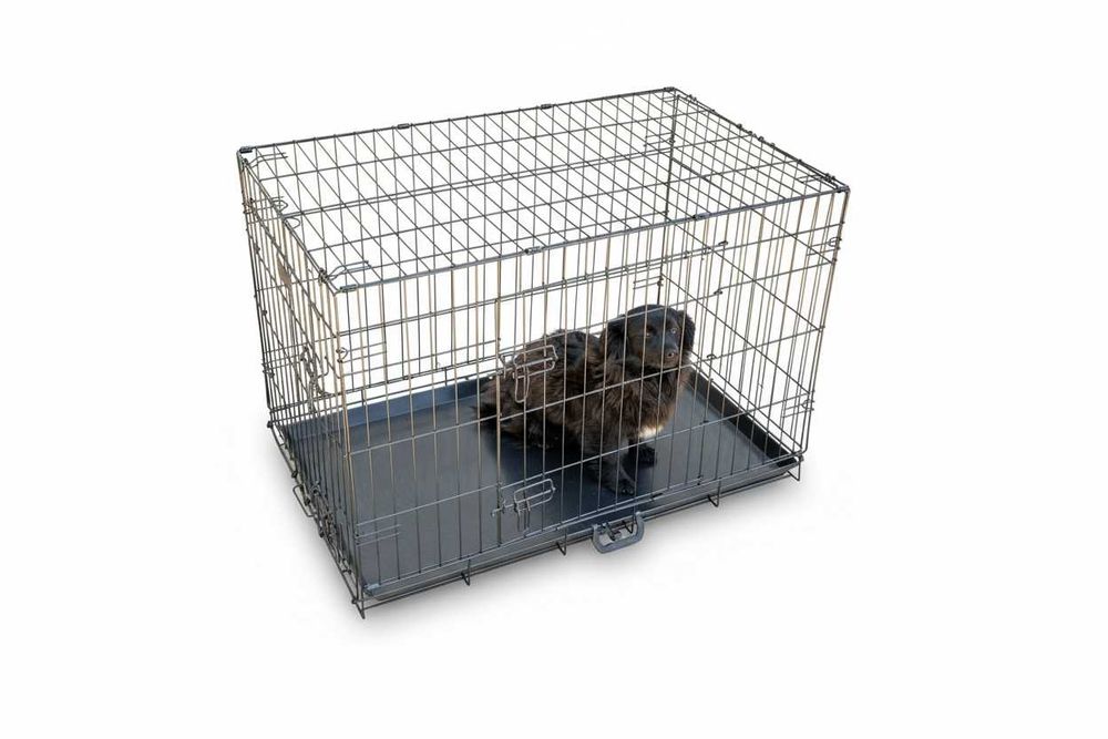 Cusca pliabila pentru transport caini, marime M, 76 x 46 x 53 cm, Noua