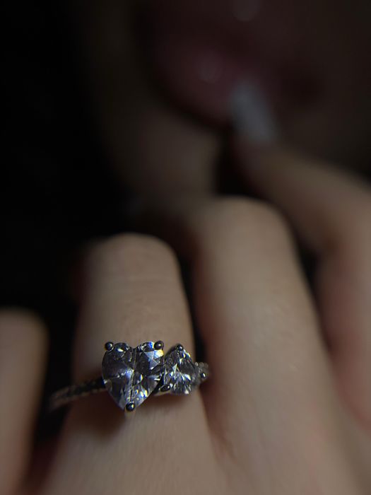 Inel “Two Hearts, One Promise” s925