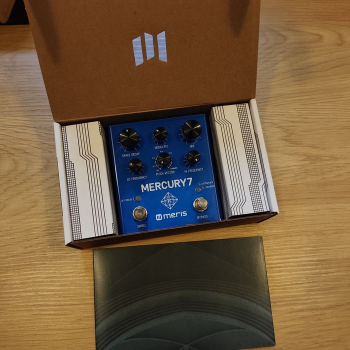 Meris Mercury 7 - Reverb и Pitch Shifter за китара и синтезатор