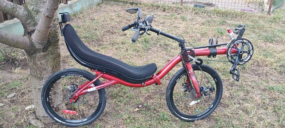 Bicicleta orizontala recumbent pliabila Performer Conquer