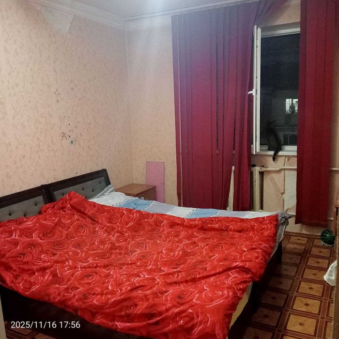 3-ком квартира без ремонта с гаражом, кирпич 3/2/2