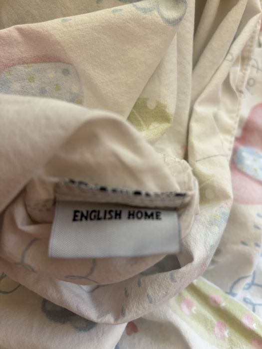 Чаршафи English home 70/140, долен с ластик+ калъфка