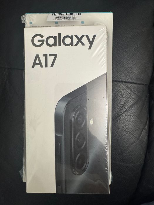 Смартфон Samsung Galaxy A17, 4GB, 128GB, light blue + преносима батерия 10 000 mah+ 24м. гаранция