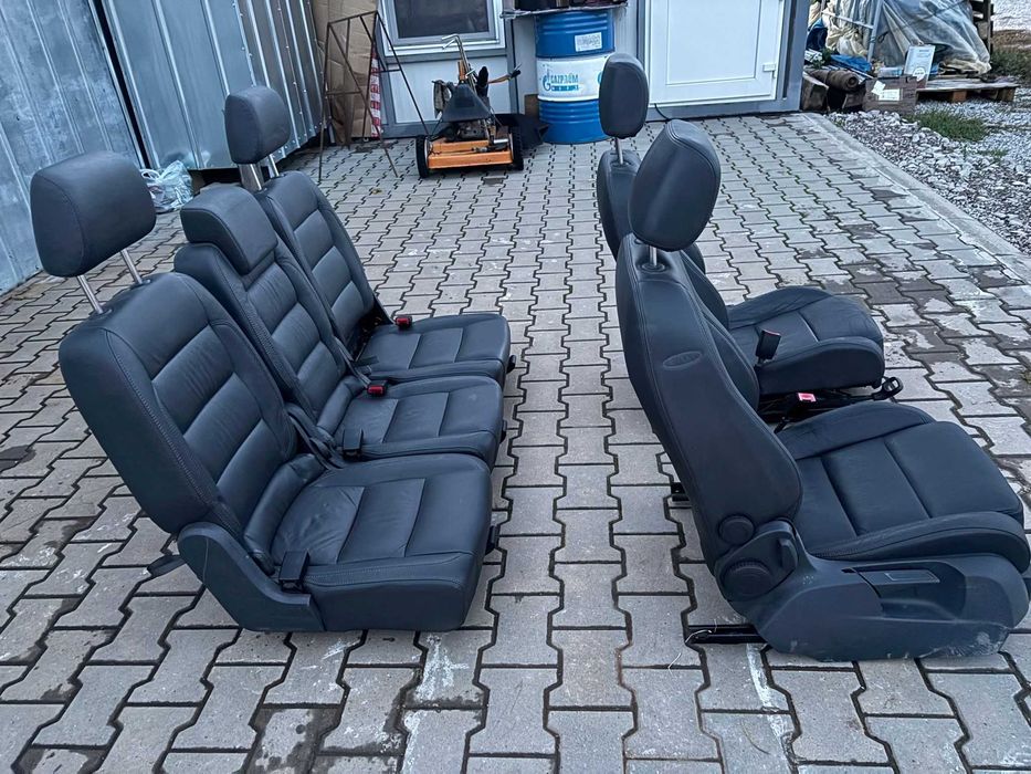 Кожени Седалки Кожен Салон за VW Touran Туран Тоуран