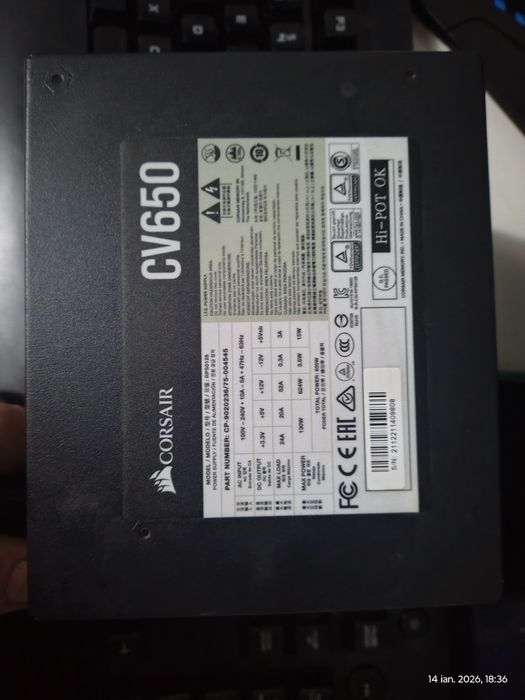 Sursă Corsair 650w