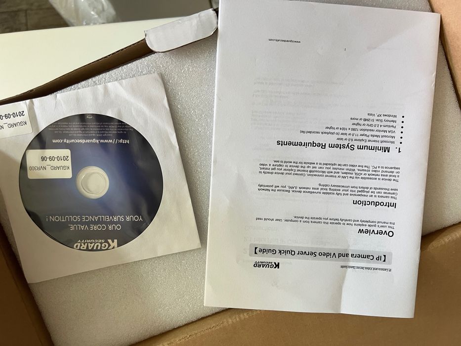 Set 2 camere video supraveghere KGuard + controller